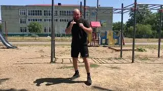 Бокс ,стиль Джо Фрезера.