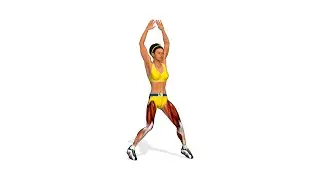 Entraînement pour jambes: Jumping Jacks