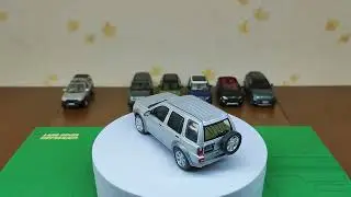 Модели 1/43. Freelander, Evoque, Velar.