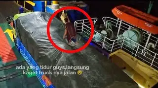granmax  dan truck nyebrang dari Lombok ke Bali Naik kapal