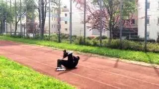 Rollerblade Salto geht schief