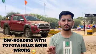 Off-roading me HILUX ka bumper tod diya 😂