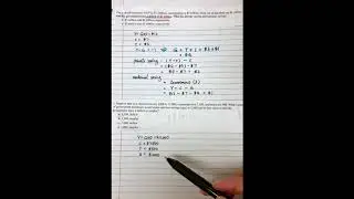 Practice question about saving and investment in CH13