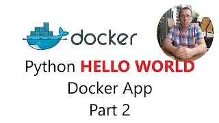 Create a Docker Hello World app with Python on Visual Studio Code and Remote Development SSH. part 2