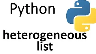 Python List - heterogeneous? Different data type in the same list
