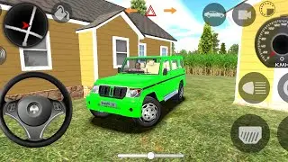 3D Car Simulator Game - (Mahindra Bolero) Driving in Mission - Car Game Android Gameplay