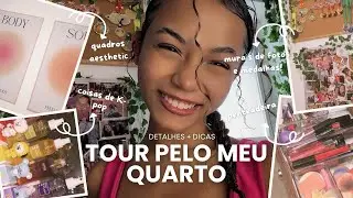 MY ROOM IS FINALLY READY! FULL TOUR 💘🏠 | VLOG | Bia Amaral