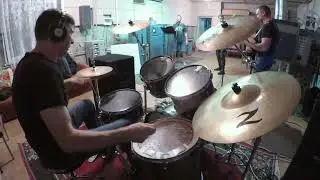 Щит и меч_Drum Cam_Мастер Cover (Чёрный Герцог_Репетиция 27.08.2024)