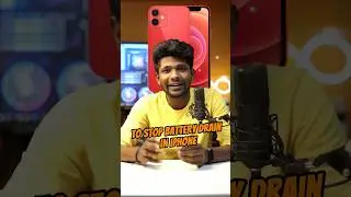 🍎🤒🤕 Stop  iPhone Battery Drain 🔋⚙️