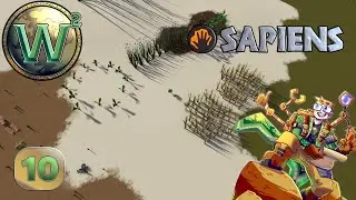 Sapiens 0.4 - Radial Farming & New Storage and Crafting Area - Let's Play - Episode 10