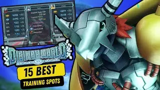 Digimon World: Next Order - 15 Best Training Spots | How to Gain Stats Fast! (2025)