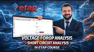 ETAP Voltage Drop Analysis - ETAP Short Circuit Analysis In ETAP Course