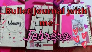 ✨Bullet Journal With Me❤️FEBRERO❤️Super Arte✨