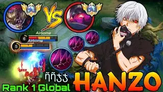 No.1 Hanzo VS Top Global Gloo - Top 1 Global Hanzo by ῆῆჯჯ - Mobile Legends