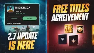 😱FINALLY 2.7 UPDATE FREE TITLES AND ACHIEVEMENTS
