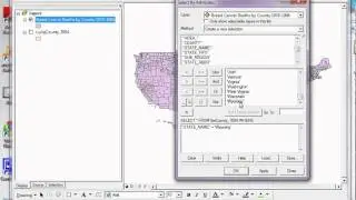 How to Select Features by Attributes in ArcMap Tutorial