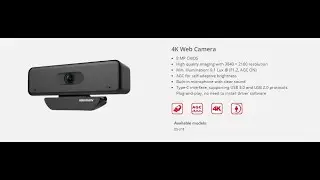 Hik Vision Webcam: DS-U18 Unboxing + Checking + Upgrade Firmware.