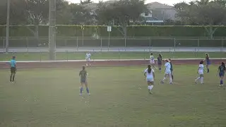 2023 02 02 Sarah's Goal |  Girls Soccer | West Broward  vs Cypress Bay District Playoffs
