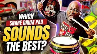 Which Snare Drum Pad Sounds Best | Snare Drum Pad Sounds By Atl Drum Academy