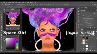Space Girl [Digital Painting]