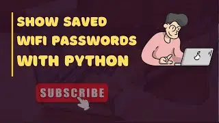 How to Check Save Wifi Passwords On Computer with Python Code| #professionalengineers