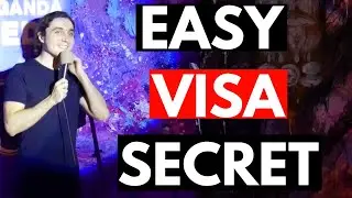 How to get a VISA to Germany!  (2020) CrowdTime #37 - Dragos Comedy Standup