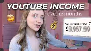How much YouTube pays me as a small Youtuber (12 month YouTube Income Report)