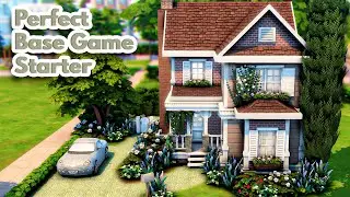 Perfect Base Game Starter 🌿  The Sims 4 Speed Build [No CC]