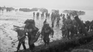 Royal Marines landing - Walcheren 1944