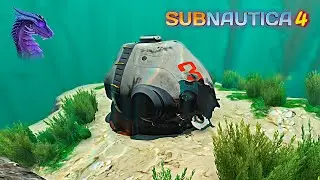 НАШЁЛ ПЕРВУЮ КАПСУЛУ И ГЛАЙДЕР!!! Subnautica прохождение на русском Сабнатика #4