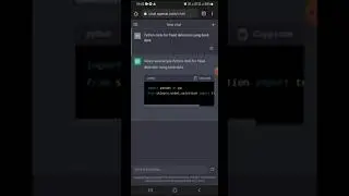 Python code for fraud detection using Chat GPT