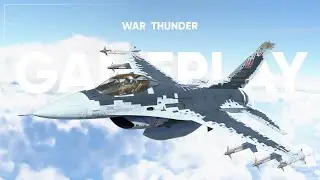 War Thunder // F-16C GAMEPLAY (5 KILLS + 1 ASSIST)