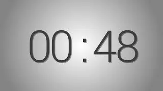 48 Seconds countdown Timer - Beep at the end | Simple Timer (forty-eight sec)