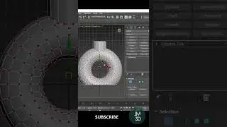 How to Modeling Hole Vase #shorts #stepbystep #tutorial