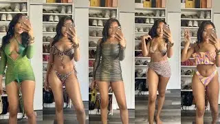 HOW TO STYLE YOUR SWIMSUITS ? SHEIN SUMMERS SWIMWEAR LOOKBOOK ! DARCIA DORILAS