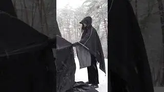 The Reality of Winter Camping during a Blizzard❄️