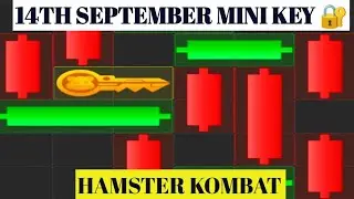14th Sep hamster kombat mini key 🔐 solution @cristiano @LOL-BrainRot @MrBeast #hamsterkombat