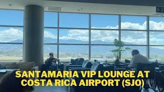 (Score: 7/10) Santamaria VIP Lounge at Costa Rica Airport (SJO) - Feb 2022 - Priority Pass Benefit