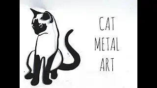 Cat Metal Art