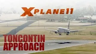 X Plane 11 Beta2 - Default 737 Flight to Toncontin! (MHTG)