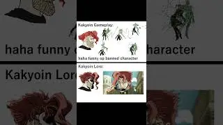 Kakyoin Gameplay vs Kakyoin Lore