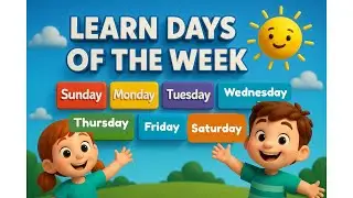 Learn Days of the week for kids| Kids Songs and Nursery Rhymes | Little Joy Kids Rhymes