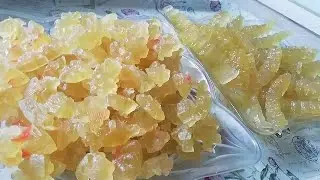 Համեղ մարմելադներ ձմերուկից. տեխնիկա: Вкуснейшие мармеладки из арбузных корочек. техника, советы