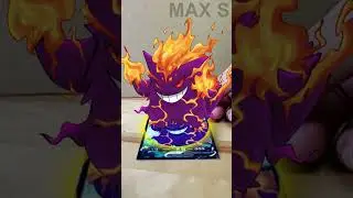Mega Gengar X/Y Pokémon Evolution TCG | AR Card by Max S 