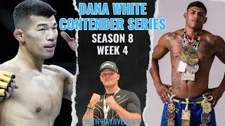 Dana White Contender Series Episode 4 Full Card Breakdown