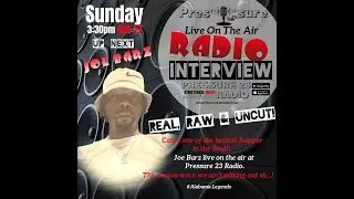 Pressure 23 Radio Interview with Joe Barz