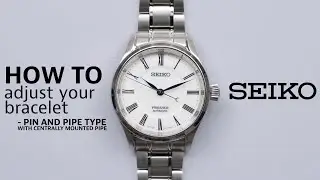 How to adjust your bracelet - Pin and Pipe with Centrally Mounted Pipe