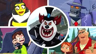 Ben 10 Reboot - All Bosses + Ending