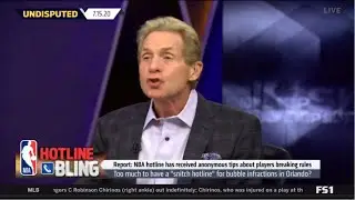 Skip Bayless report: Multiple NBA Players Warned After Anonymous Tips to Violation Hotline