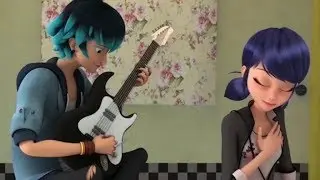 Marinette x Luka Ocean Eyes Miraculus Ladybug